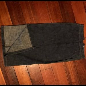 Denim skirt